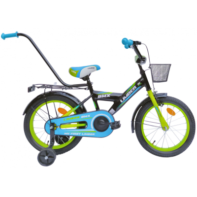 Detský bicykel 16" Limber Boy čierno zelená